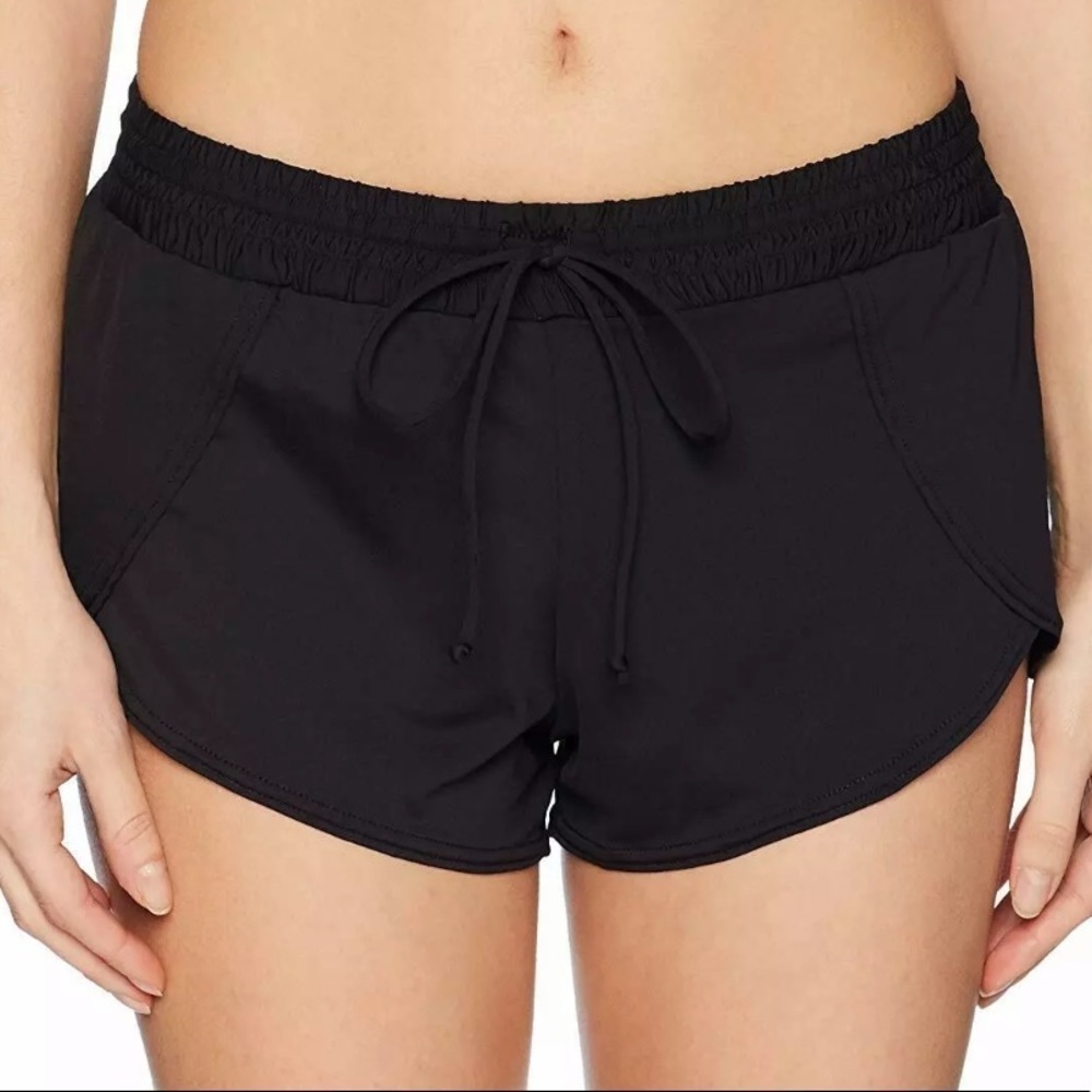 NAUTICA Mid Rise Elastic Waist Wrap Swim Shorts